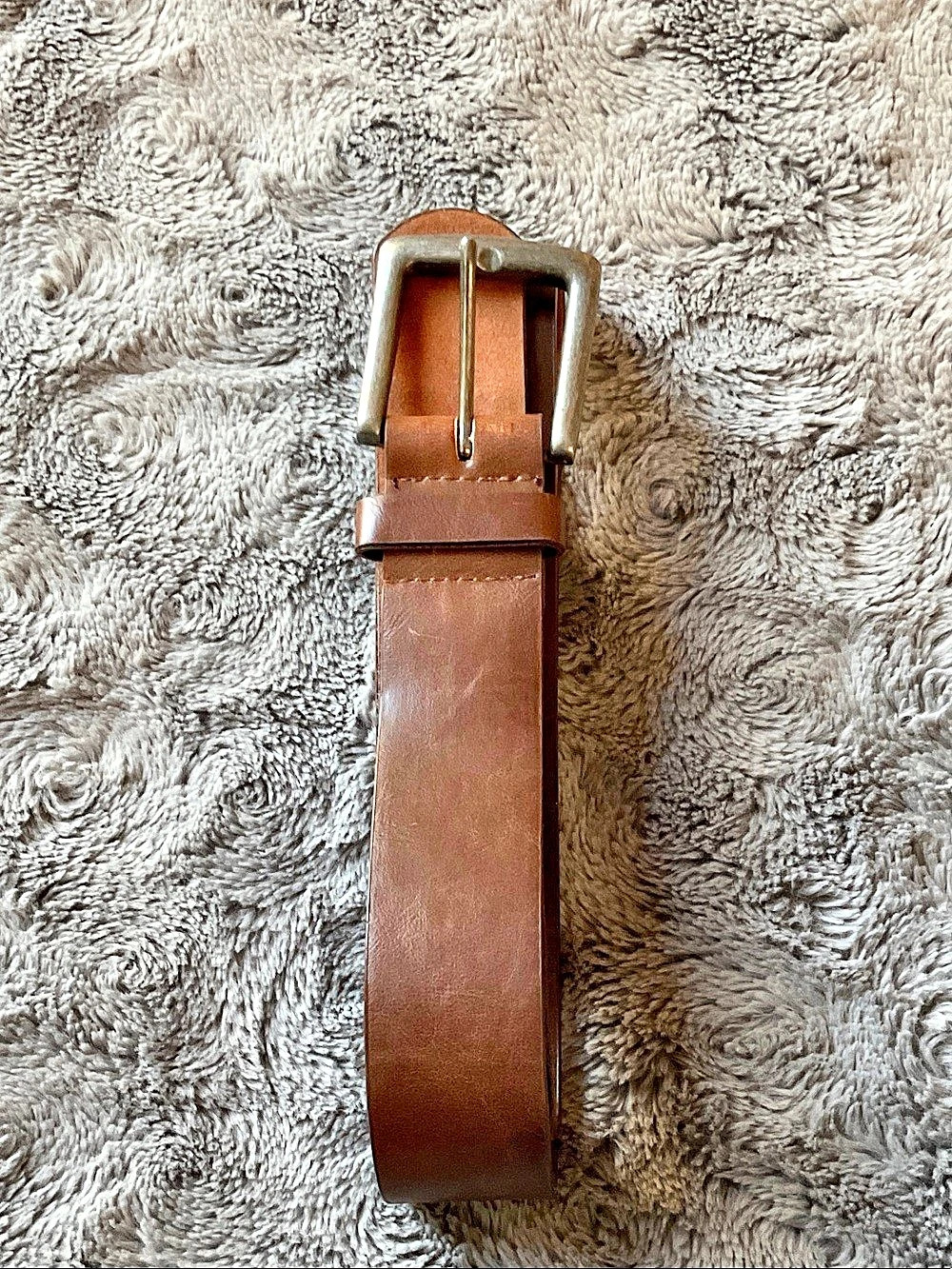 Leather Belt in Brown